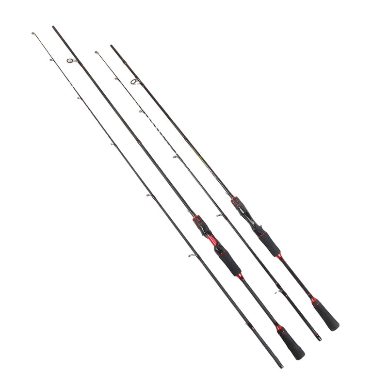 So-Easy 2 Sections Saltwater Fishing Tackle Carbon Spinning Casting Fishing Rod Hard Carbon Fishing Rods
