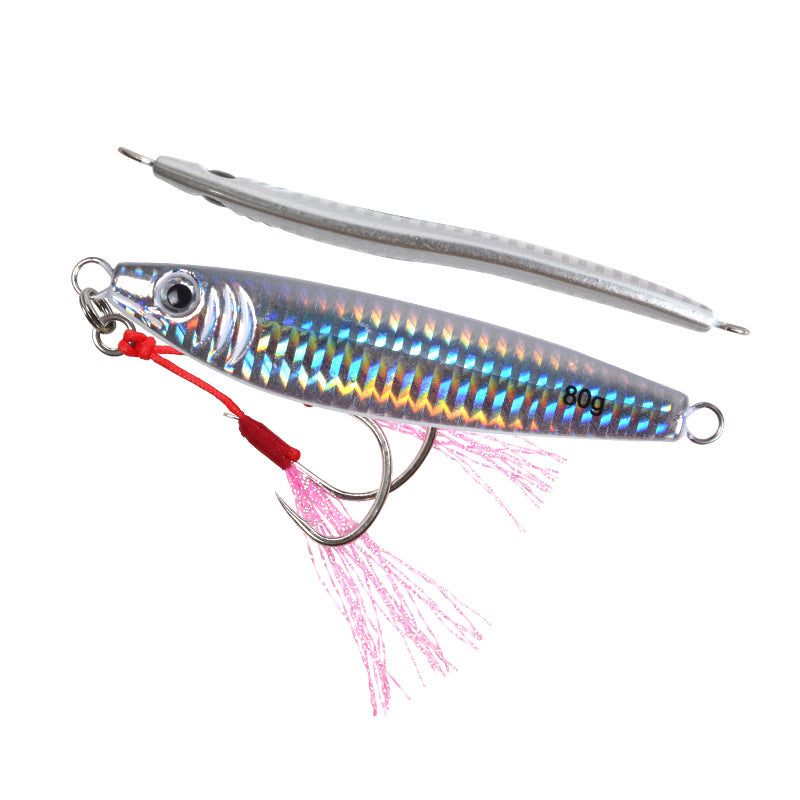 Fishing Lure Metal Jig Fish Hook Shore Casting Swimbait Artificial Bait LAKE Ocean Tackle Set