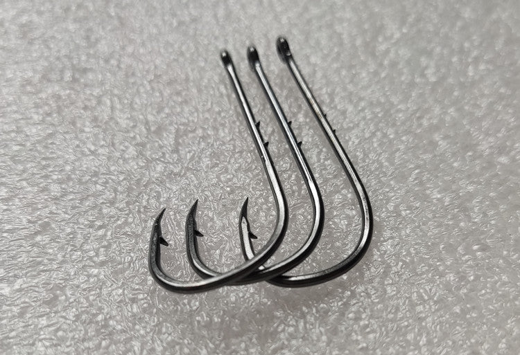 Fish hook wholesaler sells various specifications and models wear-resistant high carbon steel fish hooks