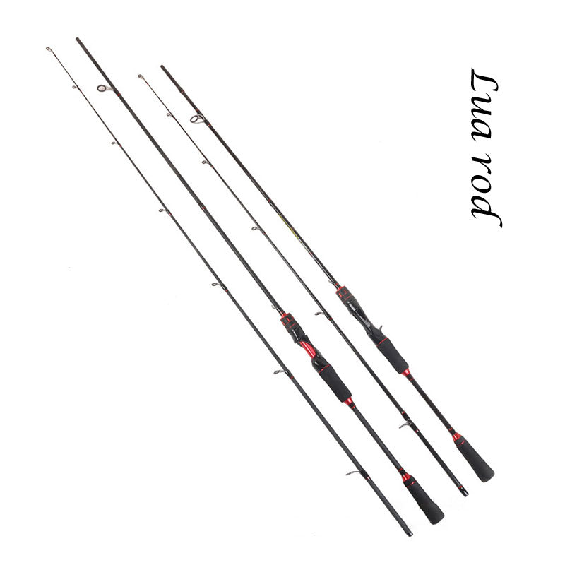 So-Easy 2 Sections Saltwater Fishing Tackle Carbon Spinning Casting Fishing Rod Hard Carbon Fishing Rods