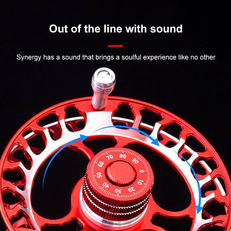 Wind fire wheelall metal front pole eight trigrams wheel sound fishing wheel 2022 Yoursjoys Wholesale Hot Sale