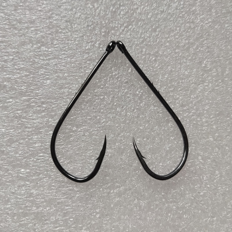 Fish hook wholesaler sells various specifications and models wear-resistant high carbon steel fish hooks