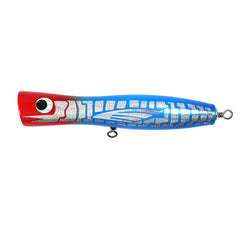 Made Wooden Popper Lure 80g 200mm Topwater Fishing Lure Saltwater Wood Lure 2022 yoursjoysWholesale hot sale